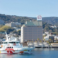 熱海温泉、熱海、伊豆山、糸川、伊豆山神社、来宮神社、梅園、お宮の松、国際観光専門学校熱海校、熱海偕楽園